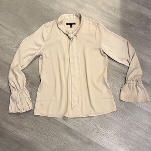 Elegant Cream Women's Blouse